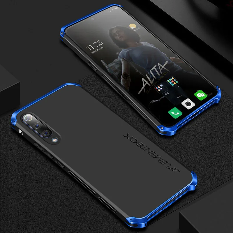 Новинка креативный чехол для Xiao mi 9 Pro металлический алюминиевый + PC s Xiaomi скраб