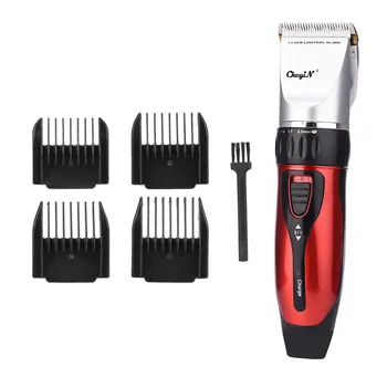 

Ceramic Blade Electric Hair Trimmer Rotating Fine Tuning Hair Clipper Rechargeable Barber Hair Cutting Machine 3-12mm Guide Comb