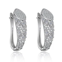 Роскошные серьги-гвоздики с кубическим цирконием, индивидуальный дизайн, корейский стиль, темперамент, свадебные серьги для женщин, 11,11