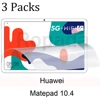 3 Packs soft PET screen protector for Huawei Matepad 10.4 protective tablet film 1