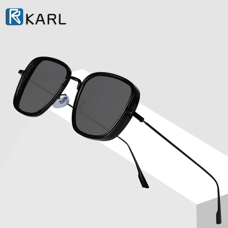 black designer aviator sunglasses