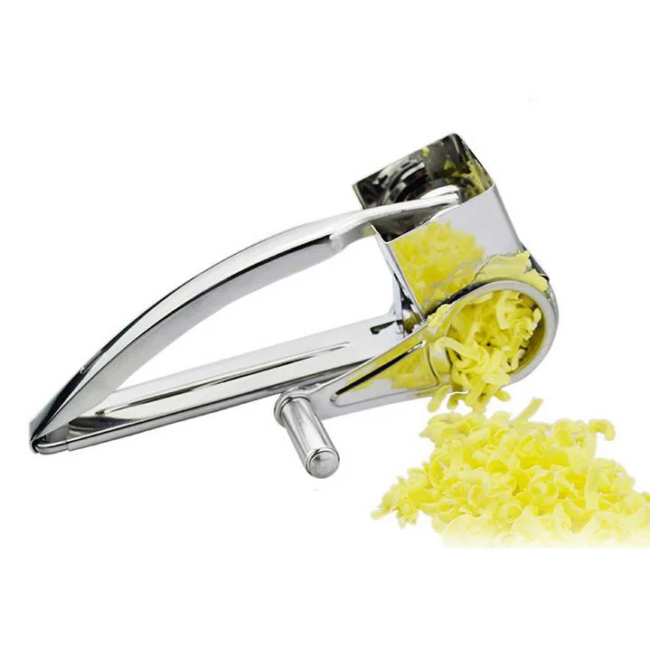 Stainless steel chipper shakes rotating chipper Creative cheese planer multi-functional hand shaker