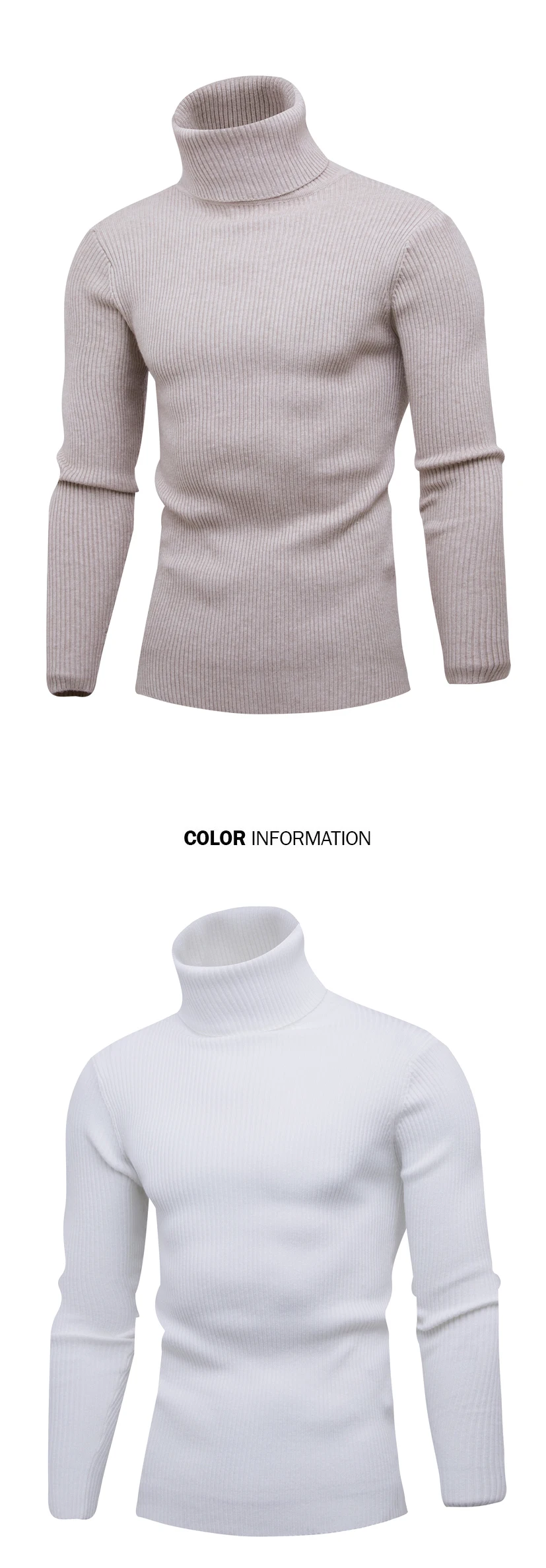 Зимний мужской свитер, Мужская водолазка, одноцветная трикотажная одежда, свитера, красивая водолазка в Вертикальную Полоску, свитера, пуловер для мужчин, 3XL