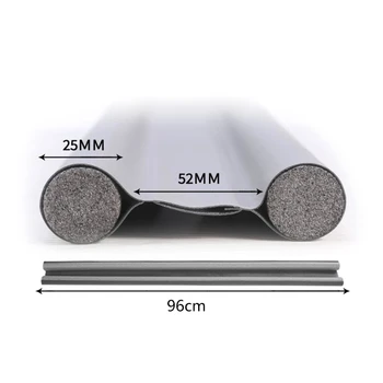 

96cm Flexible Door Bottom Sealing Strip Guard Sealer Stopper Weatherstrip Wind D08D