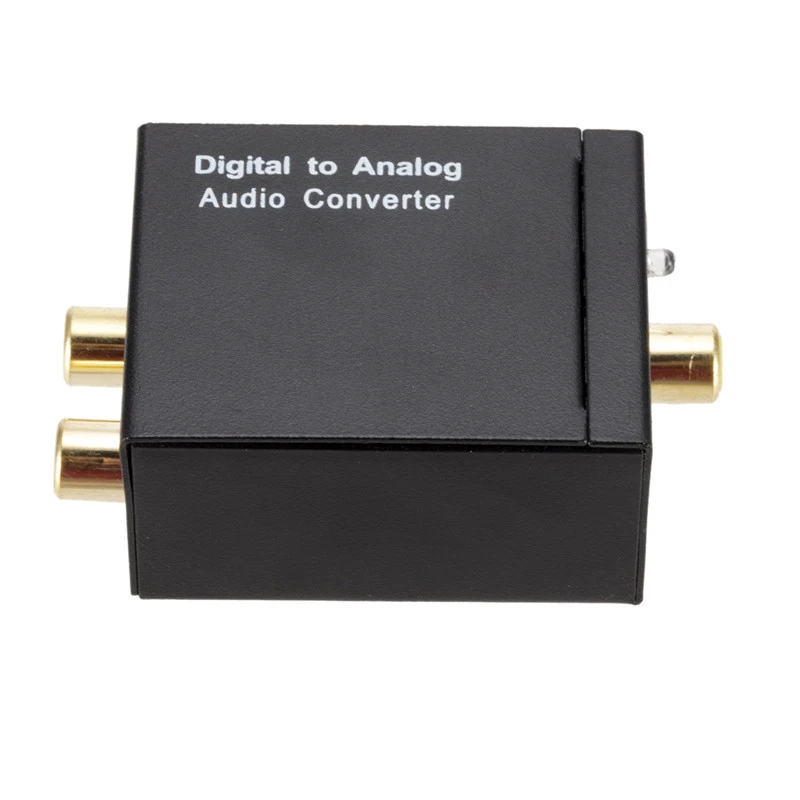 Цифровой аналоговый аудио конвертер оптический SPDIF коаксиальный в стерео L/R RCA 3,5 мм выход аудио адаптер для HDTV DVD