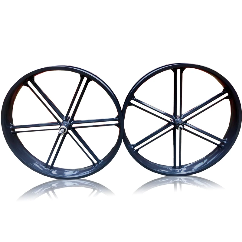 Kalosse Magnesium Alloy Beach Bike Wheel 135/190MM Bearings Hubs 26*4.0 Inches 80MM Fat bike wheels | Спорт и развлечения