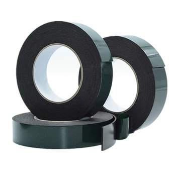 

10m Double Sided Tape Strong Adhesive Black Foam Tape Anti-collision Seal Foam Tapes(1mm Thick)
