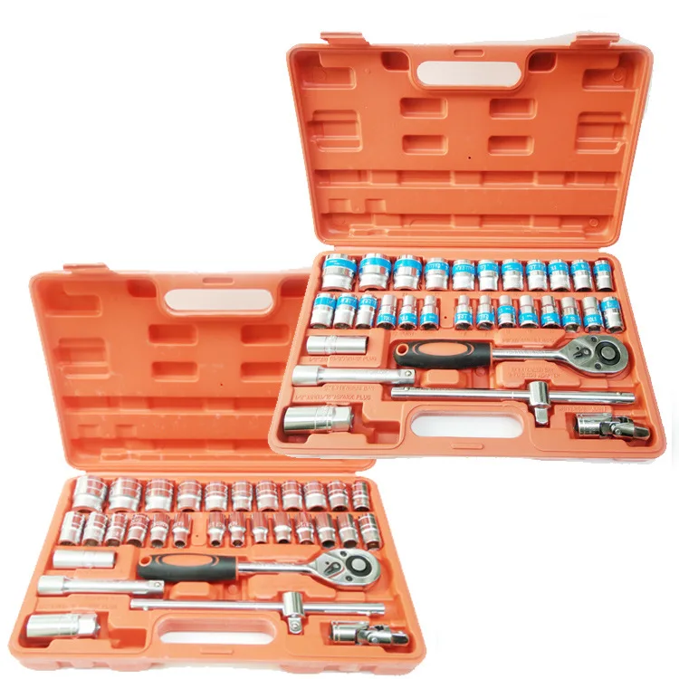 

Car Maintenance Tool Kit Sleeve Wrench Combined Tool 32-Piece Set Wrench Combination Pullover