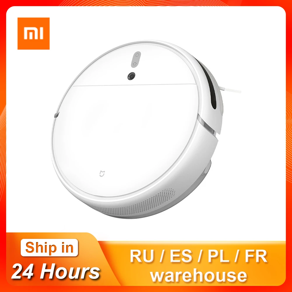 Робот-пылесос Xiaomi Mi Robot Vacuum Cleaner STYTJ01ZHM 1C для дома с функциями автоматическое