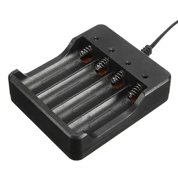 

SOONHUA 4 Slots Battery Charger Muti-Protection Battery Chargers With 4 LED Indicators For 3.7V 18650 Rechargeable Batteries