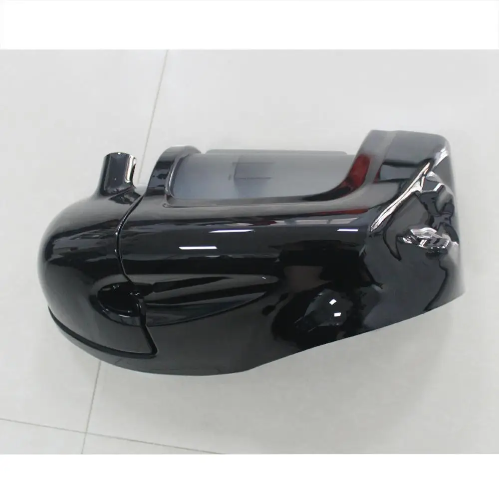 ZXMT яркий черный нижний вентилируемый обтекатель подходит для Harley Touring Electra Glide 1983-2013 аксессуары для мотоциклов