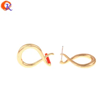 

Cordial Design 50Pcs 19*26MM Jewelry Accessories/Earring Stud/Ring Shape/DIY Parts/Jewelry Making/Hand Made/Earring Findings