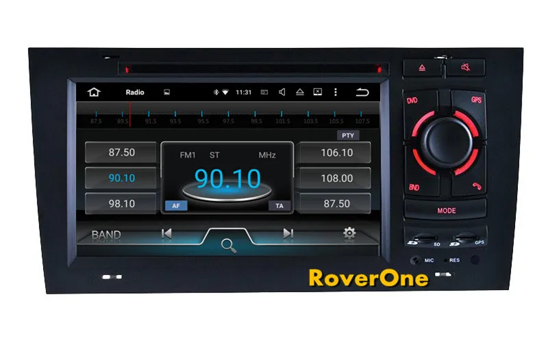 Android 7 1 для Audi A6 C5 S6 RS6 дюймовый сенсорный экран автомобильное радио стерео DVD GPS
