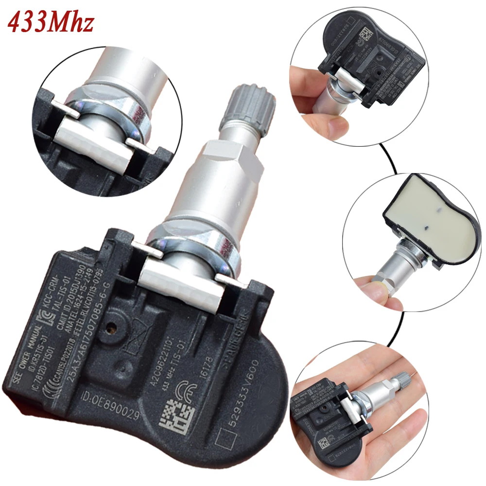 1 шт. датчик давления в автомобильных шинах TPMS 52933 3V600 529333V600 433 МГц для Kia Rio Hyundai