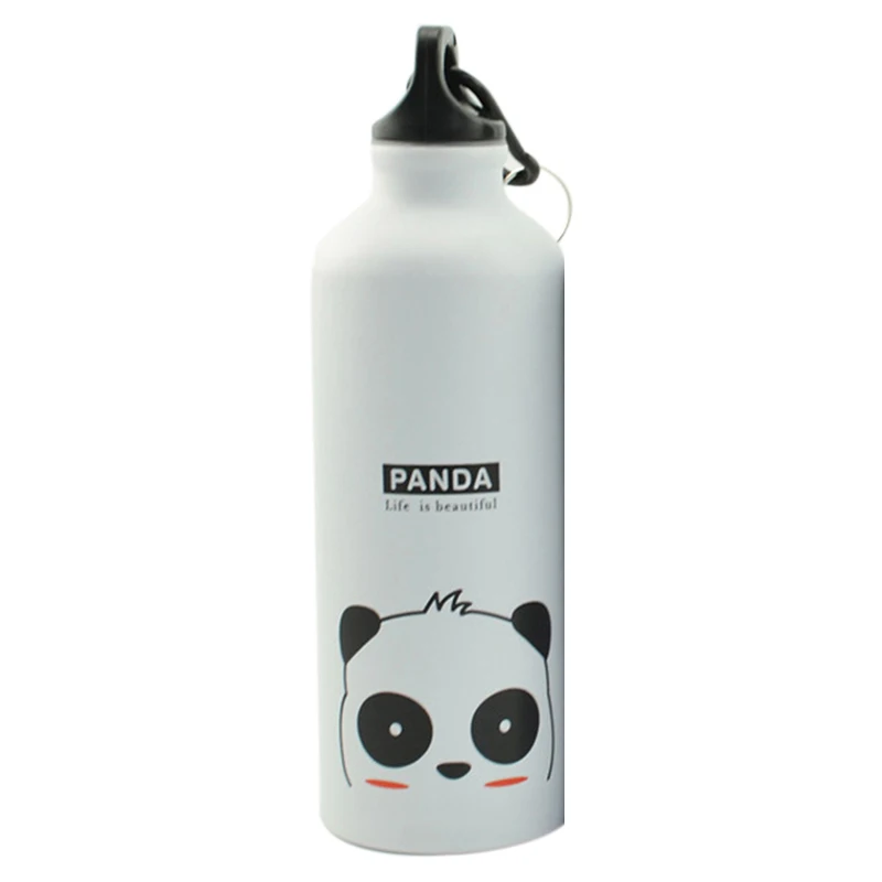 New-500ml милые животные Открытый Портативный Спорт на открытом воздухе Велоспорт Кемпинг велосипед алюминиевый сплав школьная детская бутылка для воды