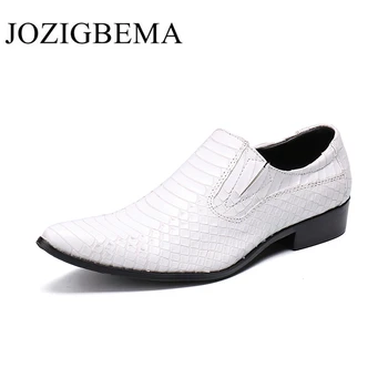 

Ltalian Shoes White Business Formal Shoes Men Leather Party Office Shoes Oxfords Zapatos Hombre Sapato Masculino Social