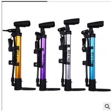 Велосипедный мини портативный насос высокого давления из алюминиевого сплава для шин Бытовая горная зарядка цилиндрическое оборудование для верховой езды 217 г