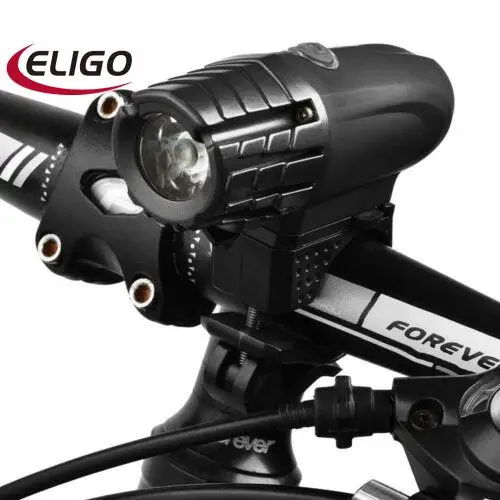 

2256 Bicycle headlight taillight accessories setting light frontlight single red gem taillight black USB cable)