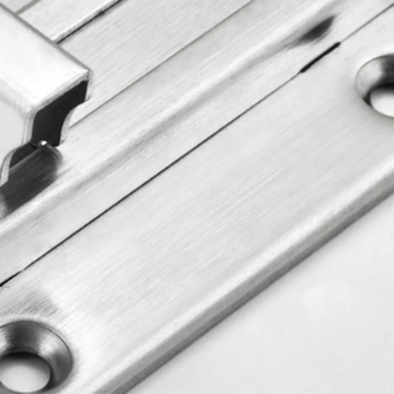 10Pcs 3 Inch Door Lock Slide Bolt Stainless Steel Door Latch Bolt Hasp Latch Lock Bathroom Toilet Bedroom Door Buckle Hardware P