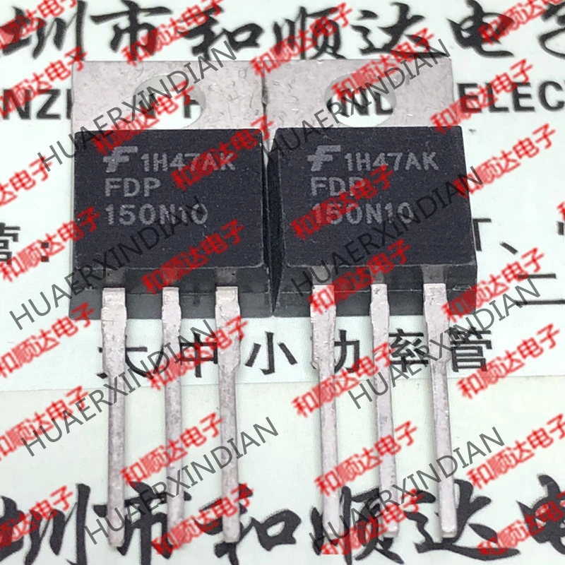 5 шт., новые оригинальные кнопки FDP150N10-220 100V 57A