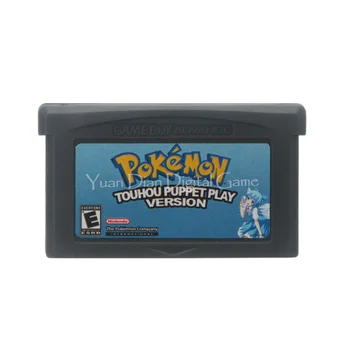

For Nintendo GBA Video Game Cartridge Console Card Poke Series Touhou Puppet Play English Language US Version