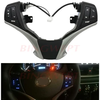 

NEW Audio Control Switch & Cables Steering PAD Audio Control Switchfit For Toyota Yaris 2013-2016