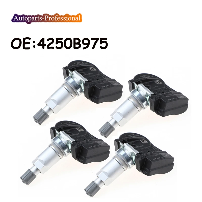 4 шт./партия 4250B975 для Mitsubishi Lancer Outlander TPMS датчик давления в шинах датчик 315 МГц автомобильные аксессуары