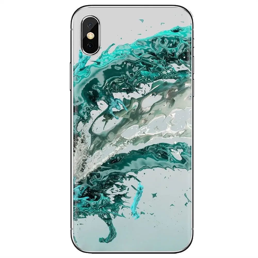 3D чехол с жидкостью для Samsung Galaxy Note 2 3 4 5 8 9 S2 S3 S4 S5 Mini S6 S7 Edge S8 S9 Plus силиконовый