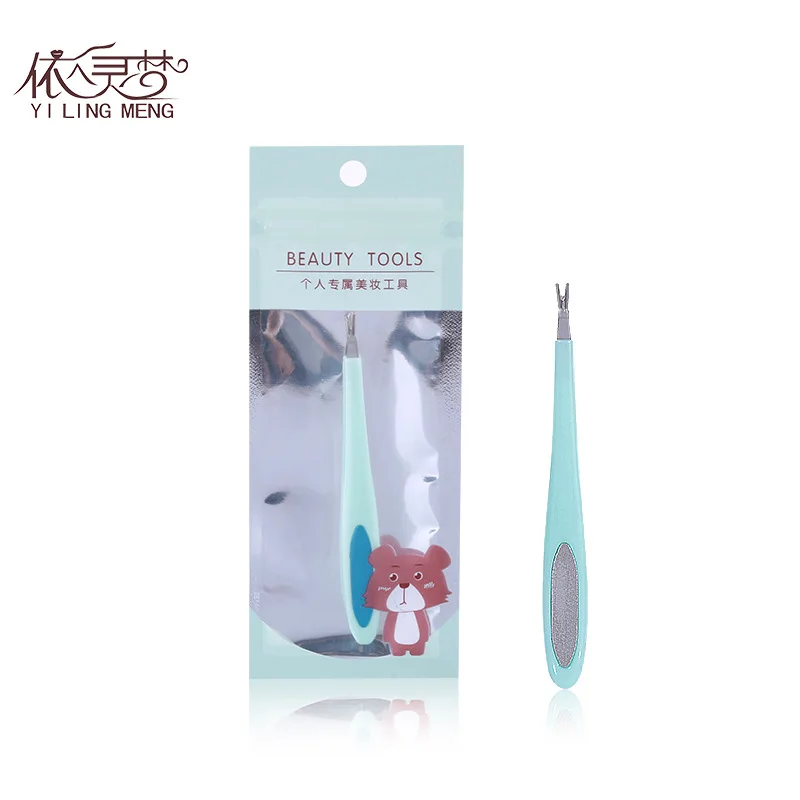 Yi ling Dream Stainless Steel si pi cha with Polishing Strip Dead Skin Remover Exfoliation Tool Manicure Stingy Wholesale L812