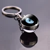 Dragon Eyes Glass Ball Keychain Double Sided Glass Ball Cabochon Jewelry Evil Eye Ball Pendant Key Chain Men Gifts Dropshipping ► Photo 2/6