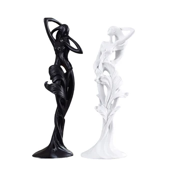 

Abstarct Sculpture Daughter Of The Sea Resin Statu Model For Home Decoration Accessoreis Office Decor Ornaments Bookshelf Craft
