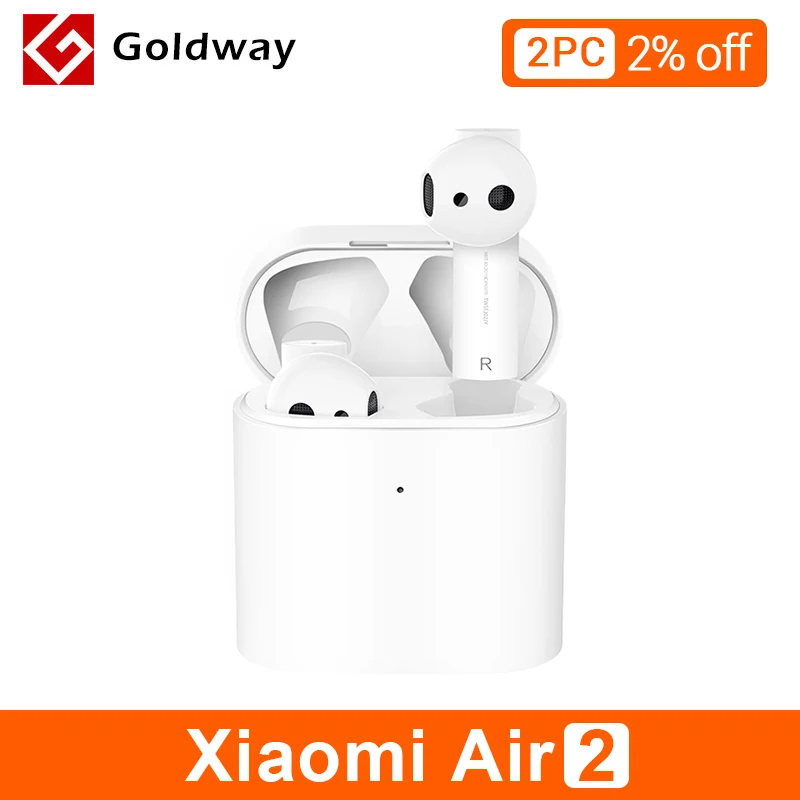 New Xiaomi Airdots Pro 2 TWS Bluetooth Air 2 Mi True Wireless Earphone 2 Smart Voice Control LHDC Tap Control Dual MIC|Phone Earphones & Headphones| - AliExpress