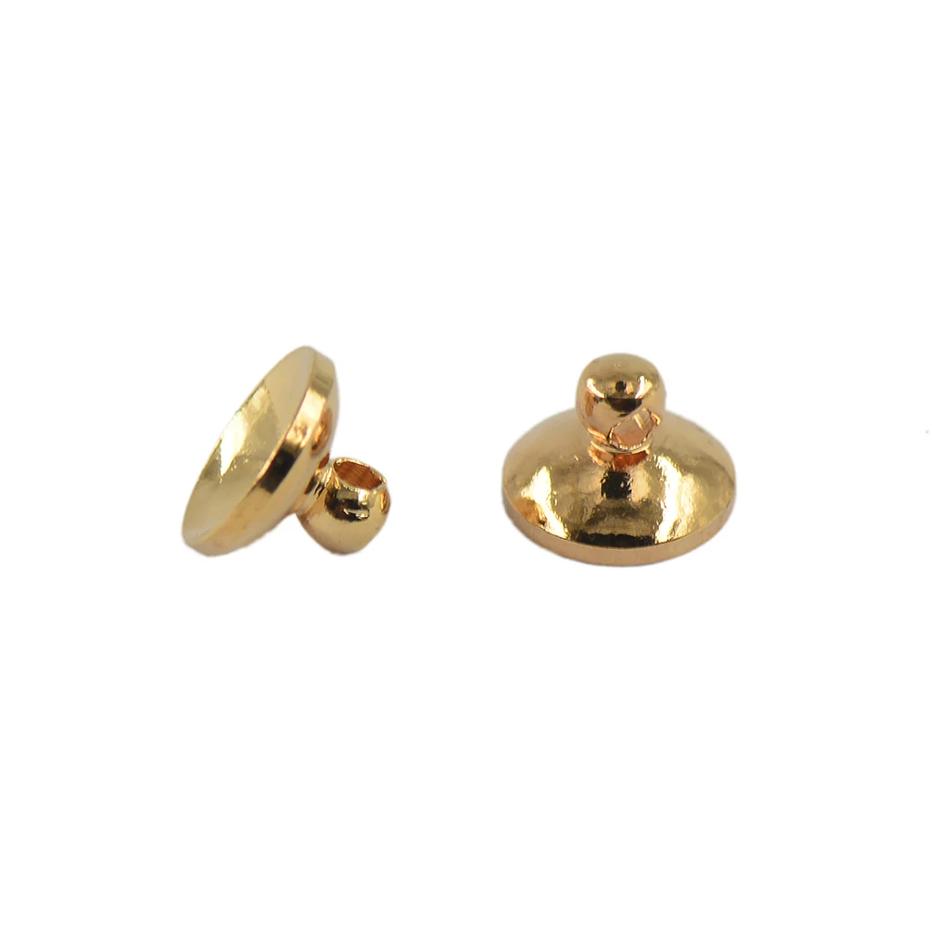 100pcs 8mm silver color Gold Brass Bead Caps for Jewelry Making Beads End Caps