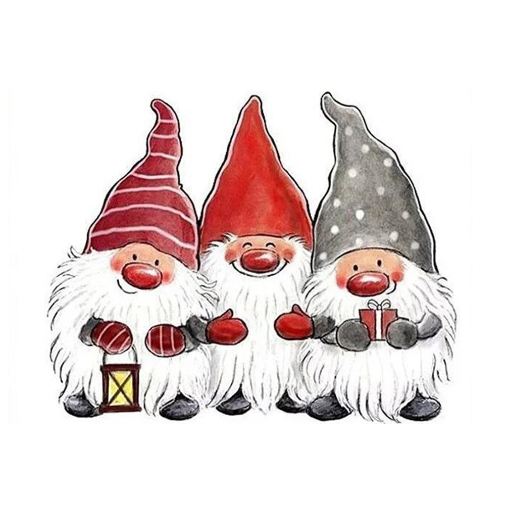 

Diy 5D Diamond Painting Christmas Full Drill Diamond Embroidery Cartoon Santa Claus Diamond Mosaic Drilling Gift Decor Home