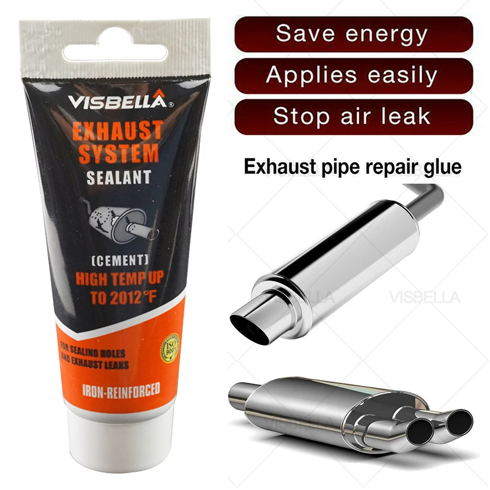 Visbella Exhaust Paste System Pipe Repair Kits High Temperature To