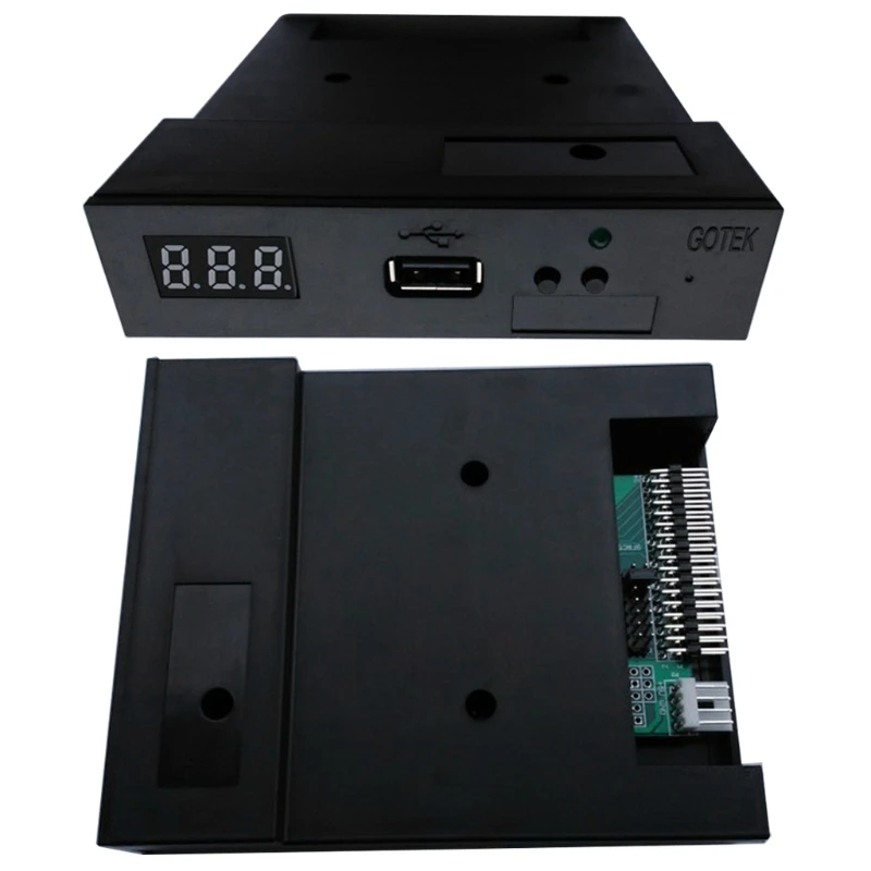 GOTEX SFR1M44_U100K 1.44MB USB SSD Floppy Drive Emulator 3.5”32-Bit 34pin CPU Industrial Controllers Disk Driver Dropship | Компьютеры и
