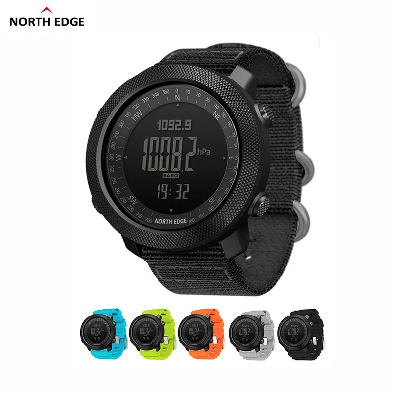 Смарт часы North EDGE афпачи 3 мужские спортивные цифровые атмосферный альтиметр
