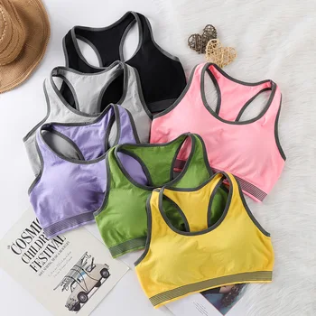 

Breathable Fabric Fashion Bra For Women Female Running Fitness Shockproof Sports Bra Sweat-Wicking Quick Dry Underwear