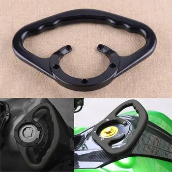 

CITALL Motorcycle Front Passenger Hand Grip Fuel Tank Grab Bar Fit for Kawasaki Z800 Z750 ZX6R Z1000
