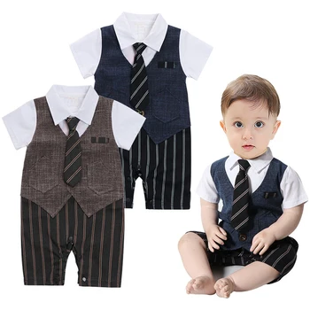 Baby Gentleman Romper Set 4