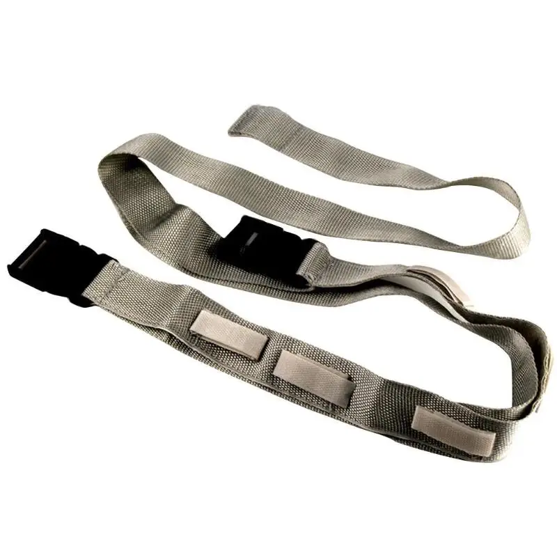 

Car Fishing Pole Fixing Carrier Belt Vehicle Fishing Rod Strap Superior Durable Polyester Foldable Grey Fish Tackle Band