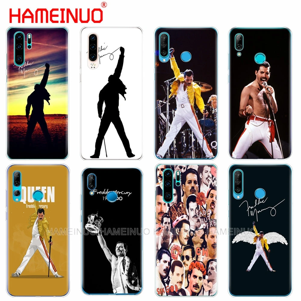 Силиконовый чехол для телефона huawei P30 PRO LITE P SMART 2019 plus p smart Z p20 lite Freddie Mercury Queen band |