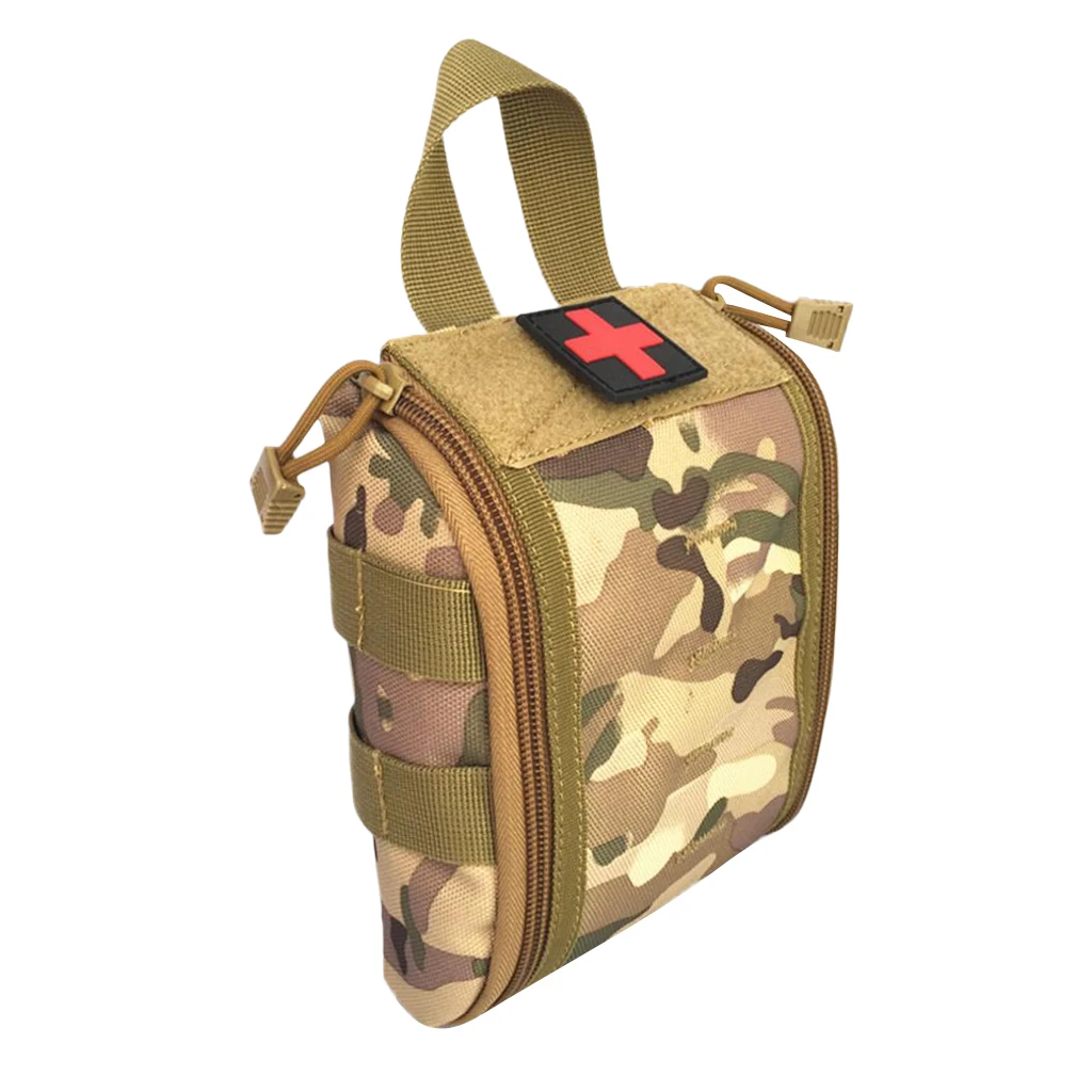CP Camo Утилита Охота Кемпинг снаряжение Открытый Аварийная Аптечка сумка для хранения Органайзер - Color: CP Camo