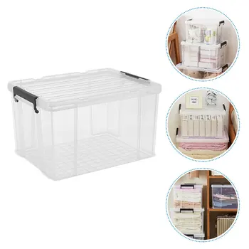 

1Pc Plastic Storage Box Storage Box Home Container Sundries Storage Box Clothes Storage Box Storage Case for Storage Car