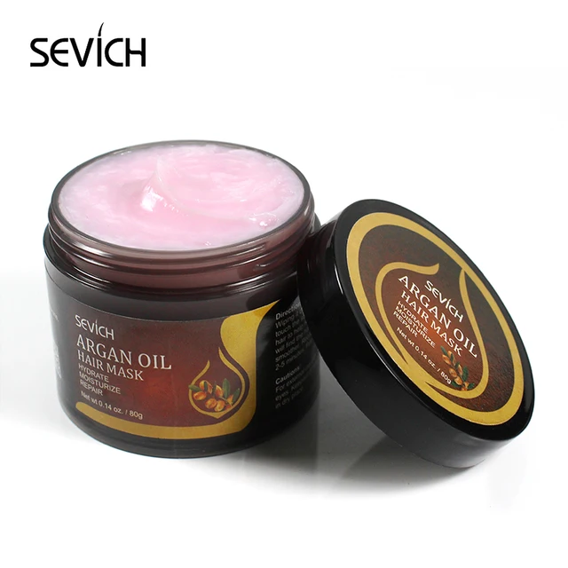 Sevich 80g Keratin Hair Treatment Mask 5 Seconds Repairs Damage Hair Root Nourish & Restore Soft Mask Hair Care Treatment Cream 6