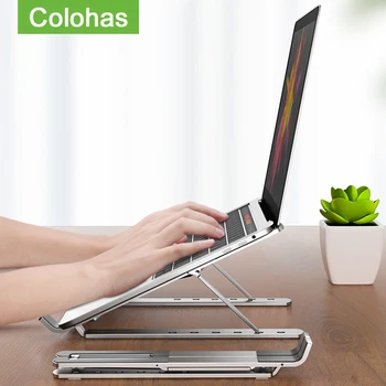 

Aluminium Laptop Stand Portable Notebook Stand Laptop Holder For Macbook Pro Laptop Table PC Support Computer Base for iPad