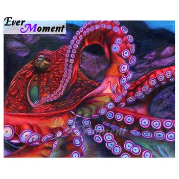 

Ever Moment Diamond Painting Cross Stitch Full Drill Square Artistic Octopus Modern Mosaic Picture Paint By Diamonds 5L686