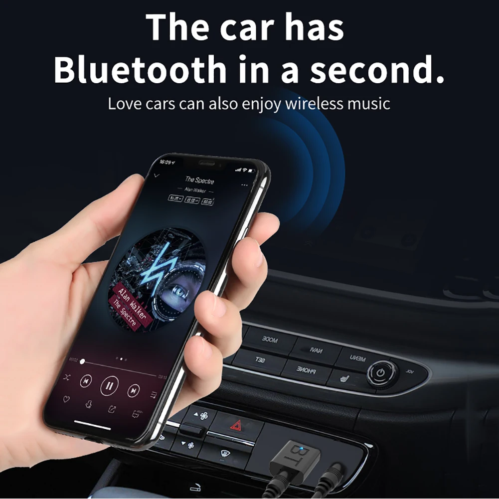 Bluetooth 5,0-тон bluetooth-приемник 2-в-1 Бесплатный полный привод Plug And Play Bluetooth адаптер для ПК ноутбук клавиатура Мышь