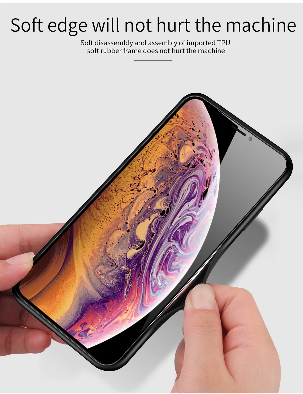 Eqvvol чехол из закаленного стекла с градиентом для iPhone 11 Pro MAX X XS XR, чехол с изображением звездного неба для iPhone 7, 8 Plus, 6, 6 S, цветные Чехлы, чехол