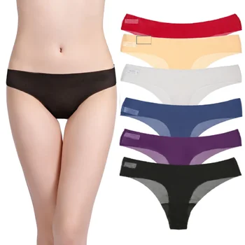 

3Pcs Women's Thong Net Mesh One Piece Ultra-thin Ladies' Underwear Sexy Underwear